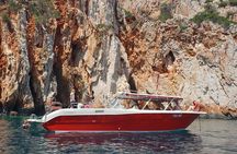 Private Red Rocks and Pakleni Islands beach hopping speedboat tour