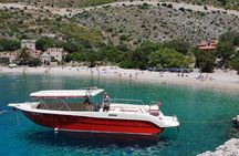 Private Red Rocks and Pakleni Islands beach hopping speedboat tour