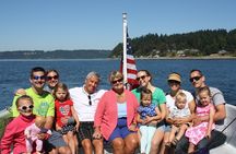  2 Hour Guided Boat Tour in Gig Harbor and Narrows Bridges