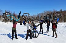 Winter Fat Biking Anchorage Tour