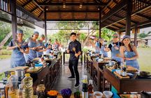 Morning Session - Thai Cooking Class in Traditional Pavilion with Beautiful Farm