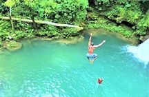 Blue Hole & Secret Falls Day-Trip with Shopping from Grand Palladium