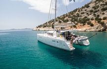 Shared Catamaran All inclusive-Day Cruise to Naxos or Paros 