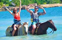 Negril 45-minute Guided Horseback Ride and Swim