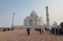 Luxury Taj Mahal by super fast train from delhi