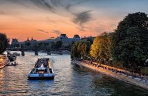 Paris by Rail with Sightseeing Bus and River Seine Lunch Cruise