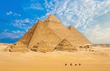 CAIRO COMBO 1: tour to Giza pyramids, Sphinx, Egyptian museum& Khalili market