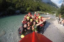 FAMILY RAFTING on Soča river