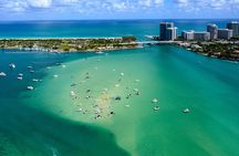 Helicopter Tour around Hard Rock Guitar, Cities & Beaches