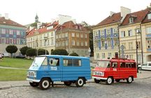 Must-do sites in Warsaw: retro car private tour with hotel pickup