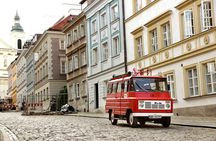 Must-do sites in Warsaw: retro car private tour with hotel pickup