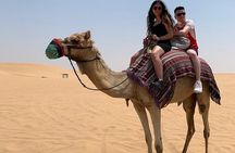 Morning Dune Bashing, Including Camel Riding and Sand Boarding from Dubai