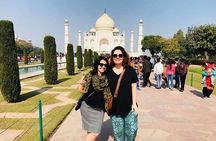 Private Car from Delhi to Taj Mahal with Driver and Local Guide
