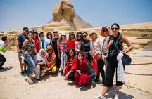 Private Full Day Tour Giza Pyramids Sphinx Saqqara and Memphis including Lunch