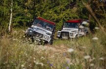 Full-day Land Rover driving off-road experience Prague