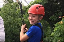 2-Hour 6 Zipline Tour at Coral Crater