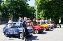 Retro Fiat Self-Drive Undisovered Tour in Warsaw