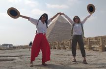 Half Day to Giza Pyramids with camel ride including lunch 