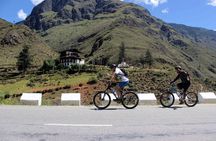 Cycling Across The Thimphu Valley