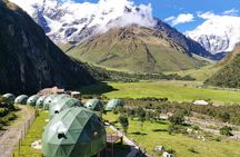 Salkantay Trek 5 days to Machu Picchu by Glamping Sky Lodge Dome