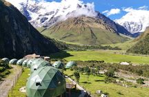 2-Day Salkantay Trek & Humantay by Glamping Sky Lodge Dome