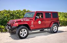 Super Cozumel Combo Snorkel by Boat and Jeep Exploration (Private)