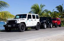 Super Cozumel Combo Snorkel by Boat and Jeep Exploration (Private)