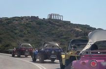 Buggy Tour in Ancient Ruins and Temples around Athens-SOUNIO Poseidon Temple