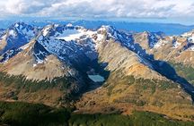 15" flight ushuaia and Emerald lagoon " Helicopter Overflight