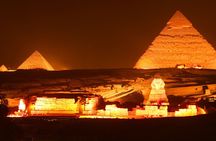 Sound and Light Show at Giza Pyramids including Private Transfer from Cairo