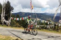 Cycling Across The Thimphu Valley