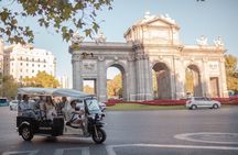 Expert Plus Tour of Madrid in Private Eco Tuk Tuk