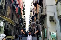 Spanish Quarter of Neaples StreetArt & Traditions, with coffee and babà