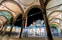 By Night: Hagia Sophia and Blue Mosque