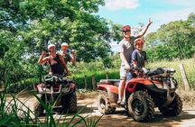 ATV Zipline Tour from Tamarindo or Flamingo