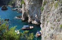Small Group Boat Tour Capri & Blue Grotto with Swimming Stops