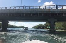The Best Speedboat Tour In Cancun through Nichupte Lagoon, Snorkel included.
