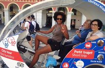Private tour guide of Nice in electric taxibikes