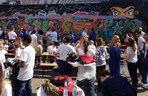 Open graffiti workshop in the Mauerpark in Berlin