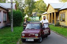 Retro Fiat Self-Drive Undisovered Tour in Warsaw
