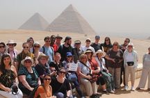 Layover day at The pyramids,Egyptian Museum and Khan ElKhalili Bazaar