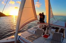 Sunset Cruise : Moorea Sailing on a Catamaran named Taboo