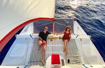 PRIVATE Sunset Cruise : Moorea Sailing on a Catamaran named Taboo