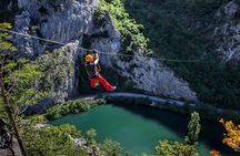 Zipline Croatia: Cetina Canyon Zipline Adventure from Omis