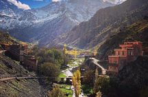 Marrakech: Atlas Mountains and 3 Valleys & Waterfalls Day Tour