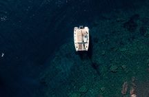 Romantic Sunset Catamaran Caldera Cruise incl. Meal & Drinks
