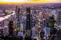 Sunset Private Brisbane CBD + Mt Coot-tha Helicopter Experience