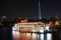 Enjoy a dinner on the boat in the River Nile.