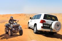Dubai ATV Quadbike Desert Safari with Camel Ride Sand Boarding