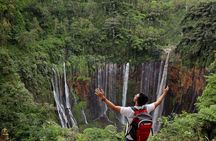 1 Day - Tumpak Sewu, Kapas Biru Waterfall, Goa Tetes cave* Tour // 07:30 - 17:00